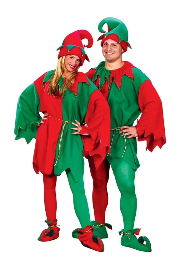 Elf Tunic/Hat/Shoe Set Adult