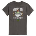 thumbnail image 1 of Elf - Worlds Best Cup Of Coffee - Men's Short Sleeve Graphic T-Shirt, 1 of 4