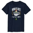 thumbnail image 1 of Elf - Worlds Best Cup Of Coffee - Men's Short Sleeve Graphic T-Shirt, 1 of 4