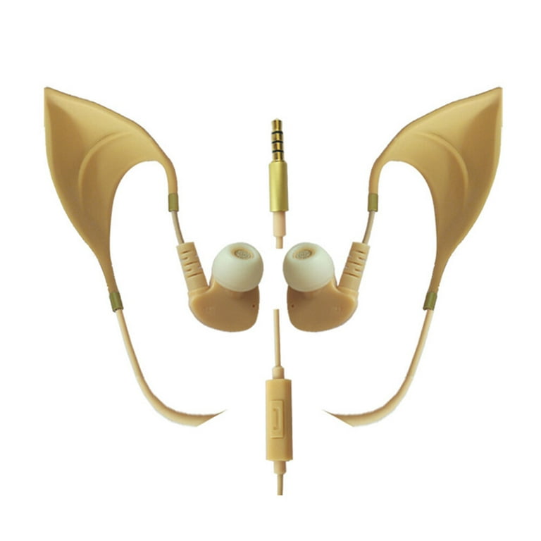 Elf earphones Elf Earbuds In Ear Headphones Hands free Earphones Cosplay Headset with Mic for Phone Computer Walmart