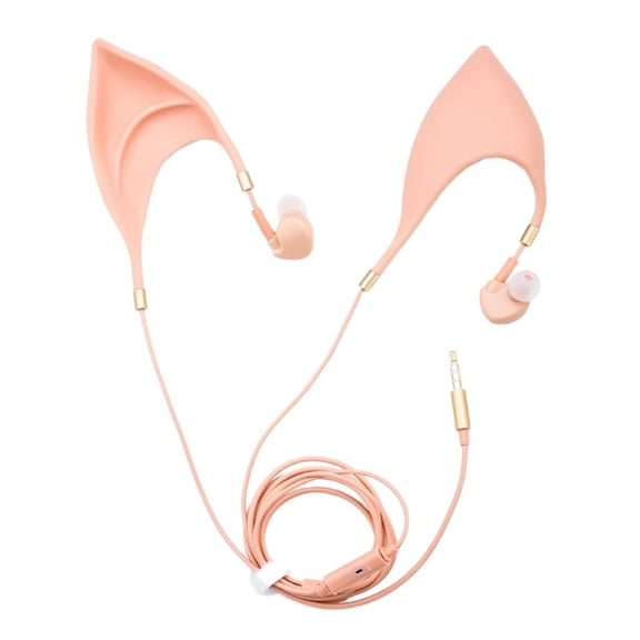 Elf earplugs Headphones - Elegant Elves Corded Earphone Perfect Sound Fairy Adorable Cosplay Headset Spirit Costume Accessories