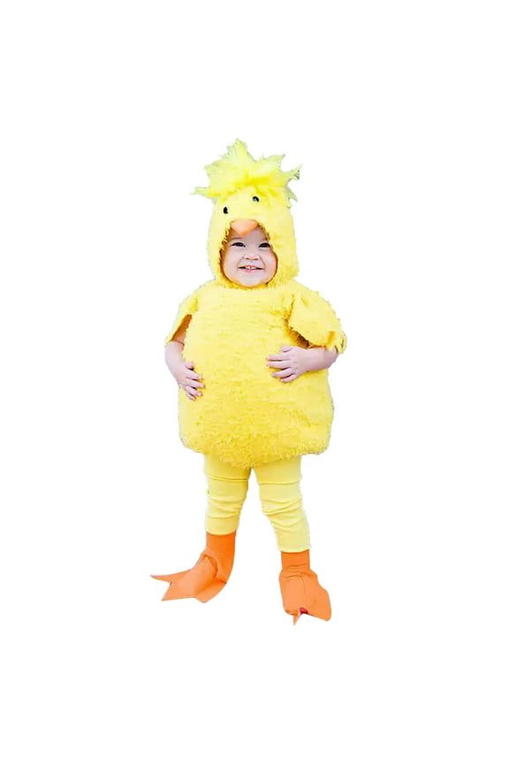 Elf for Kids 3D Chicken Unisex Sleeveless Bodysuit Dress Up Romper with Hat Santa Outfit Set