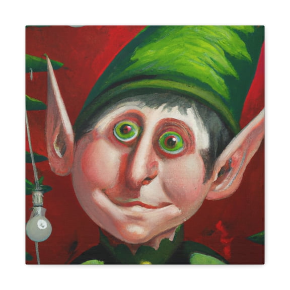 Elf in Hyperrealism - Canvas