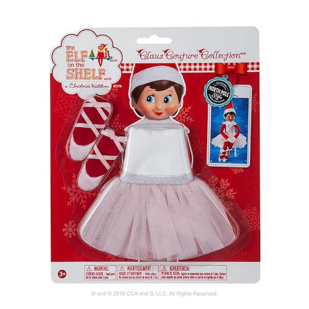 Elf Twingly Elf on the Shelf Claus Couture Collection Twinkle Toes Tutu - Walmart.com