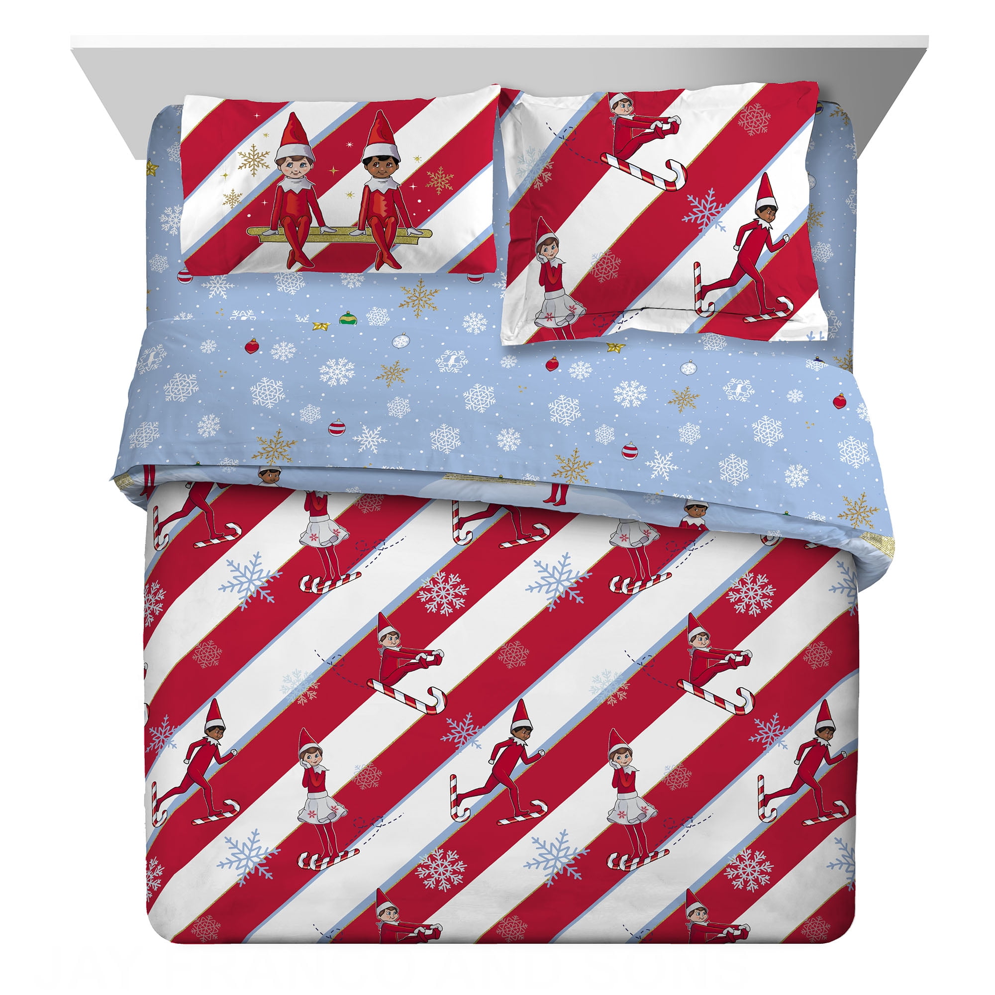 Shop Elf on the Shelf Kids Full Bed in a Bag, Comforter Sheets and Sham
