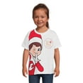 thumbnail image 1 of Elf on the Shelf Toddler Girl Graphic Short Sleeve T-Shirt, Sizes 12M-5T, 1 of 6