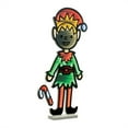 thumbnail image 1 of Melrose 94333DS 29 in. Acrylic UL Plug Elf with Candy Cane Ekkolight, Green & Red, 1 of 4