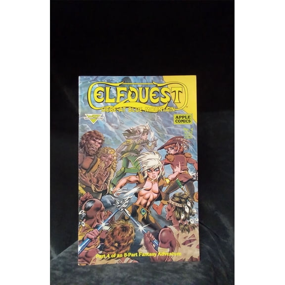 Pre-Owned ElfQuest: Siege at Blue Mountain #4 1987 WaRP Graphics Comic Book