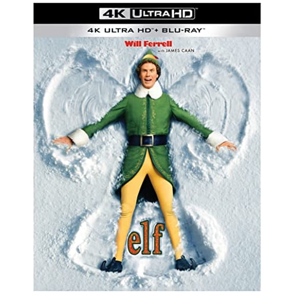 Elf (4K Ultra HD) Amy Sedaris Andy Richter Bob Newhart Daniel Tay Ed Asner Faizon Love