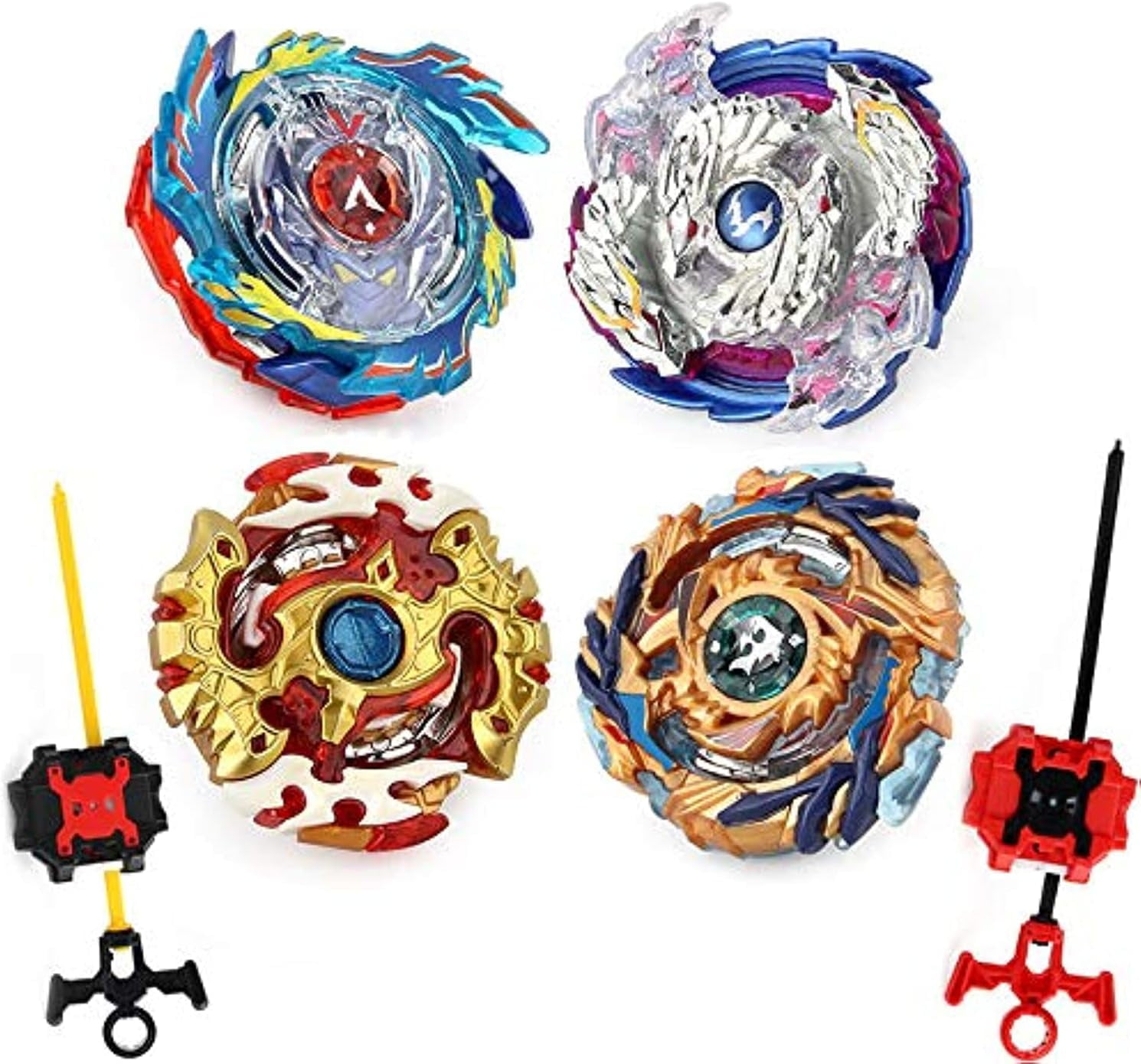 Lançador Beyblade Gyro Super Attack Modelos Diferentes