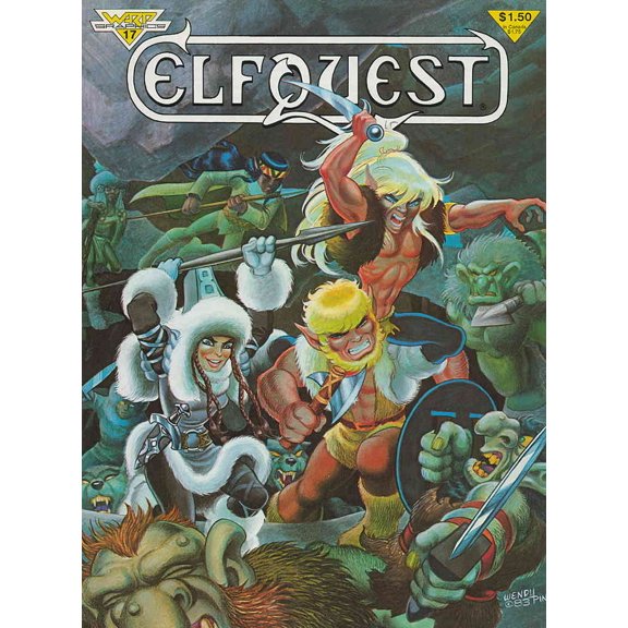 Elfquest #17 VF ; Warp Comic Book