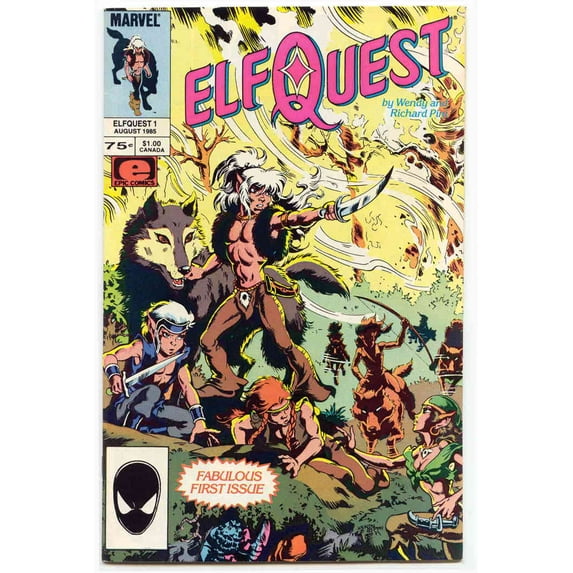 Elfquest (Epic) #1 VF ; Epic Comic Book