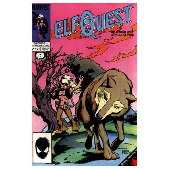 Elfquest (Epic) #14 VF ; Epic Comic Book