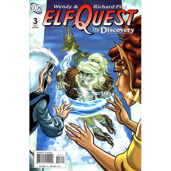Elfquest: The Discovery #3 VF ; DC Comic Book