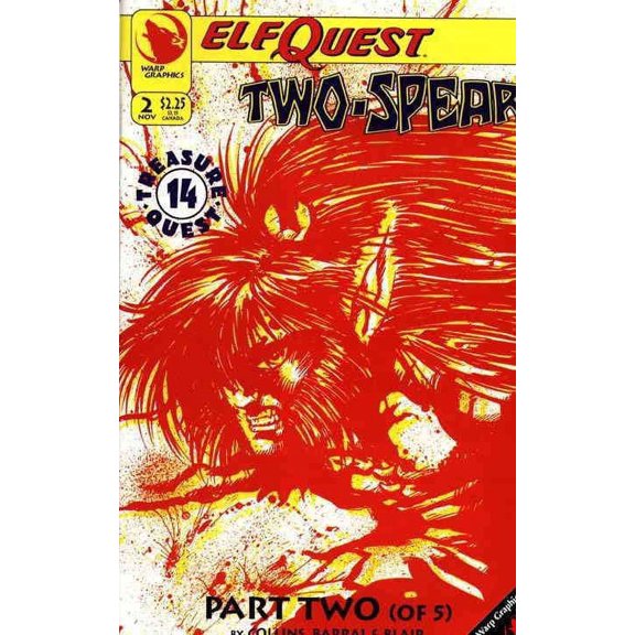Elfquest: Two-Spear #2 VF ; Warp Comic Book