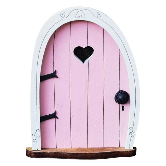 Elfs Door Fairies Tale Door Home Decoration, Garden Decoration Wooden Crafts for Family Decorations