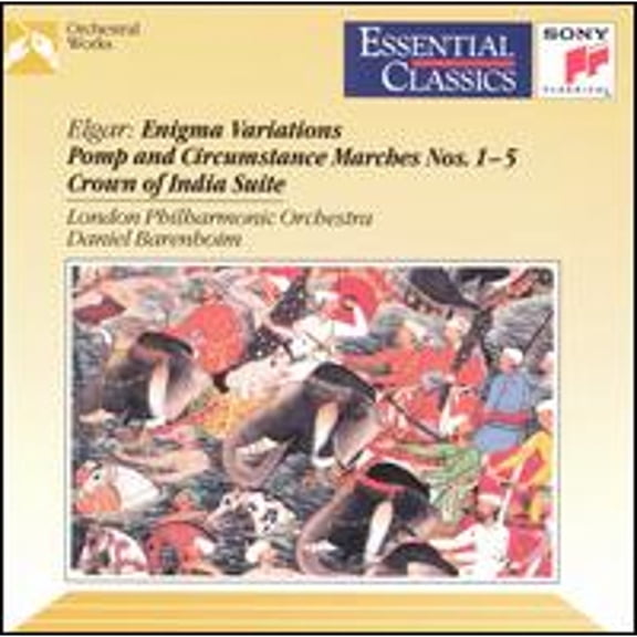 Elgar: Enigma Variations; Military Marches; The Crown of India (CD) by Rodney Friend (violin), Daniel Barenboim (conductor)
