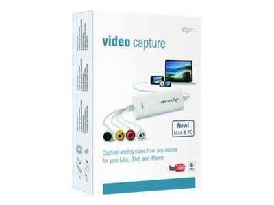 Elgato 1VC108601001 Video Capture, Digitise Video for Mac, PC or iPad, white