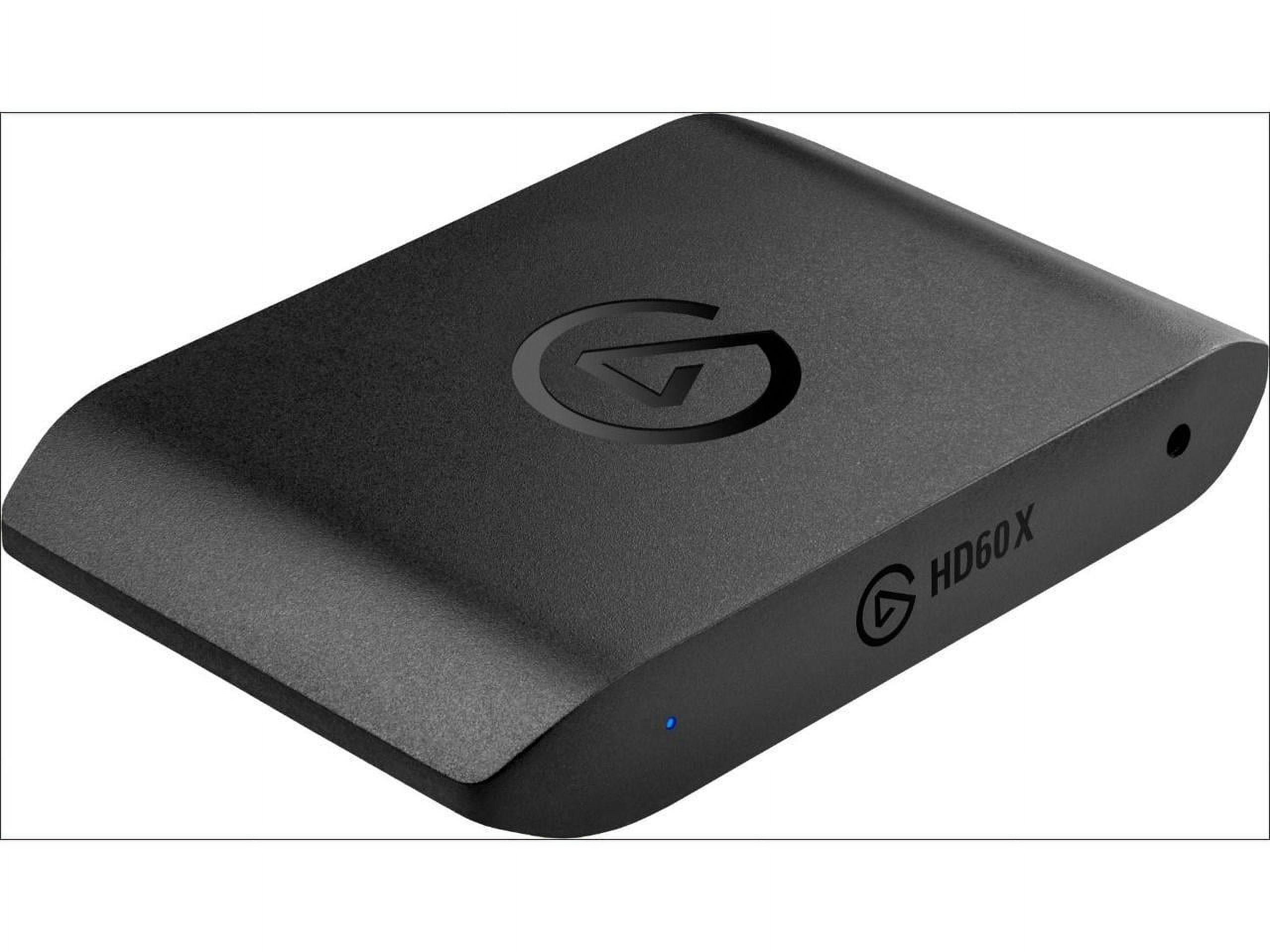 Elgato - HD60 X 1080p60 HDR10 External Capture Card for PS5, PS4/Pro, Xbox  Series X/S, Xbox One X/S, PC, and Mac - Black 