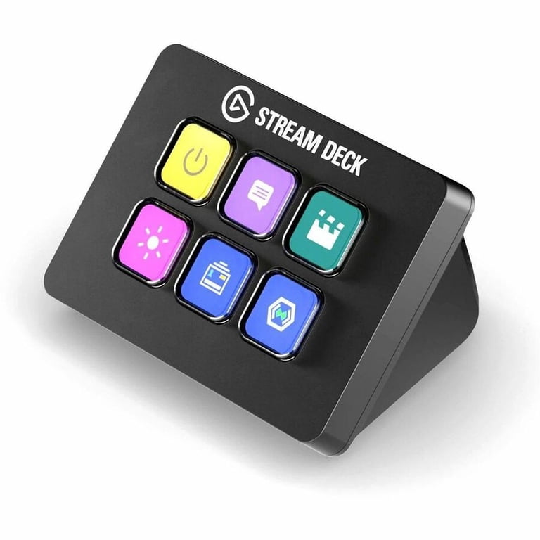 Elgato, Stream Deck Mini, 6 LCD Keys, Customizable Control