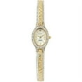 thumbnail image 1 of Elgin Adult Female Analog Watch in Two-Tone Gold with Oval Dial (EG9857), 1 of 2