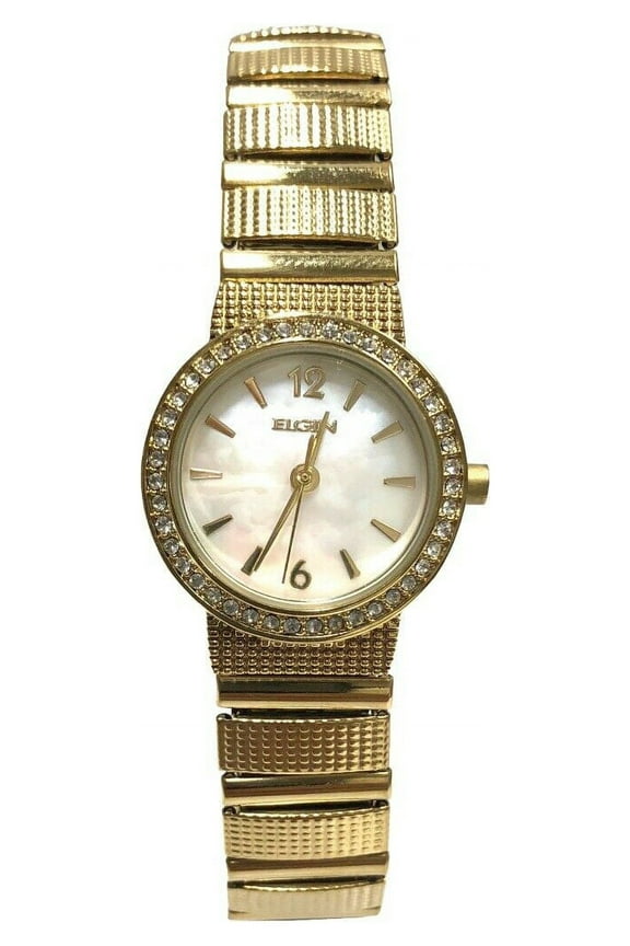 Adult Female Gold Case and Bracelet Analog Watch, EG17006G
