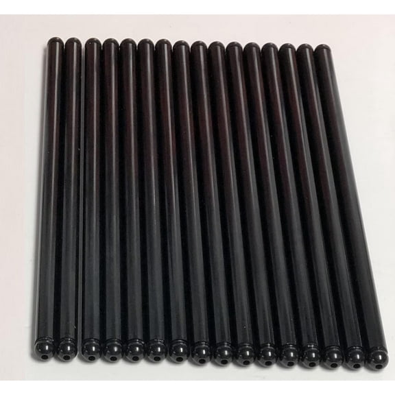 Elgin Industries USA 7.800" Std Length HP Hardened Pushrod Set of 16 compatible with Chevy sb 400 383 350 327 305 283
