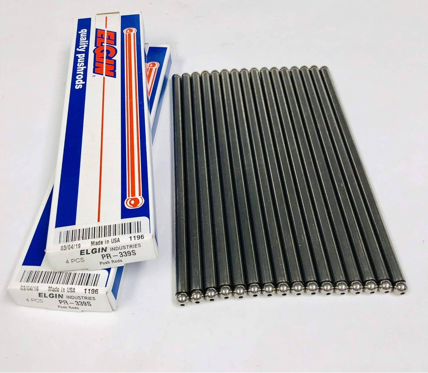 Elgin Industries USA made Pushrods compatible with 19781997 Ford 351W