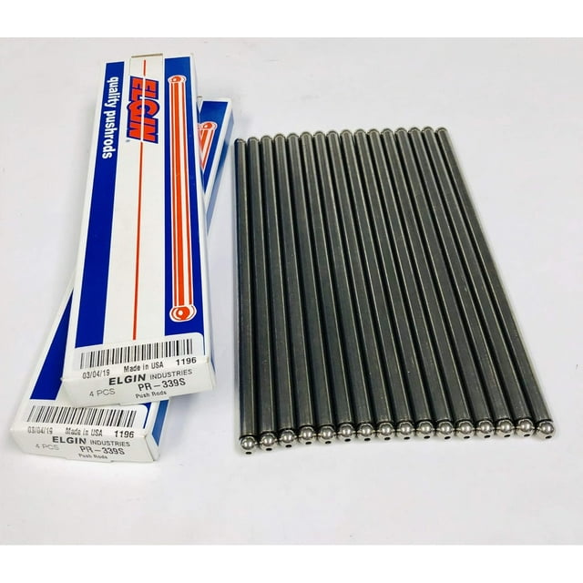 Elgin Industries USA made Pushrods compatible with 19781997 Ford 351W