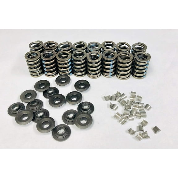 Elgin Industries Z28 Style .550" Lift Valve Springs, Retainers & Locks sb Chevy 400 350 327 305 283