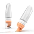 thumbnail image 1 of Eli & Ali Swiper Tube - No-Touch Cream Applicator with Refillable Silicone Cream Dispenser for Sunscreen, Diaper Rash, Tattoo Aftercare, Nipple, Progesterone & More - TSA Friendly - Orange, 1 Pack, 1 of 8