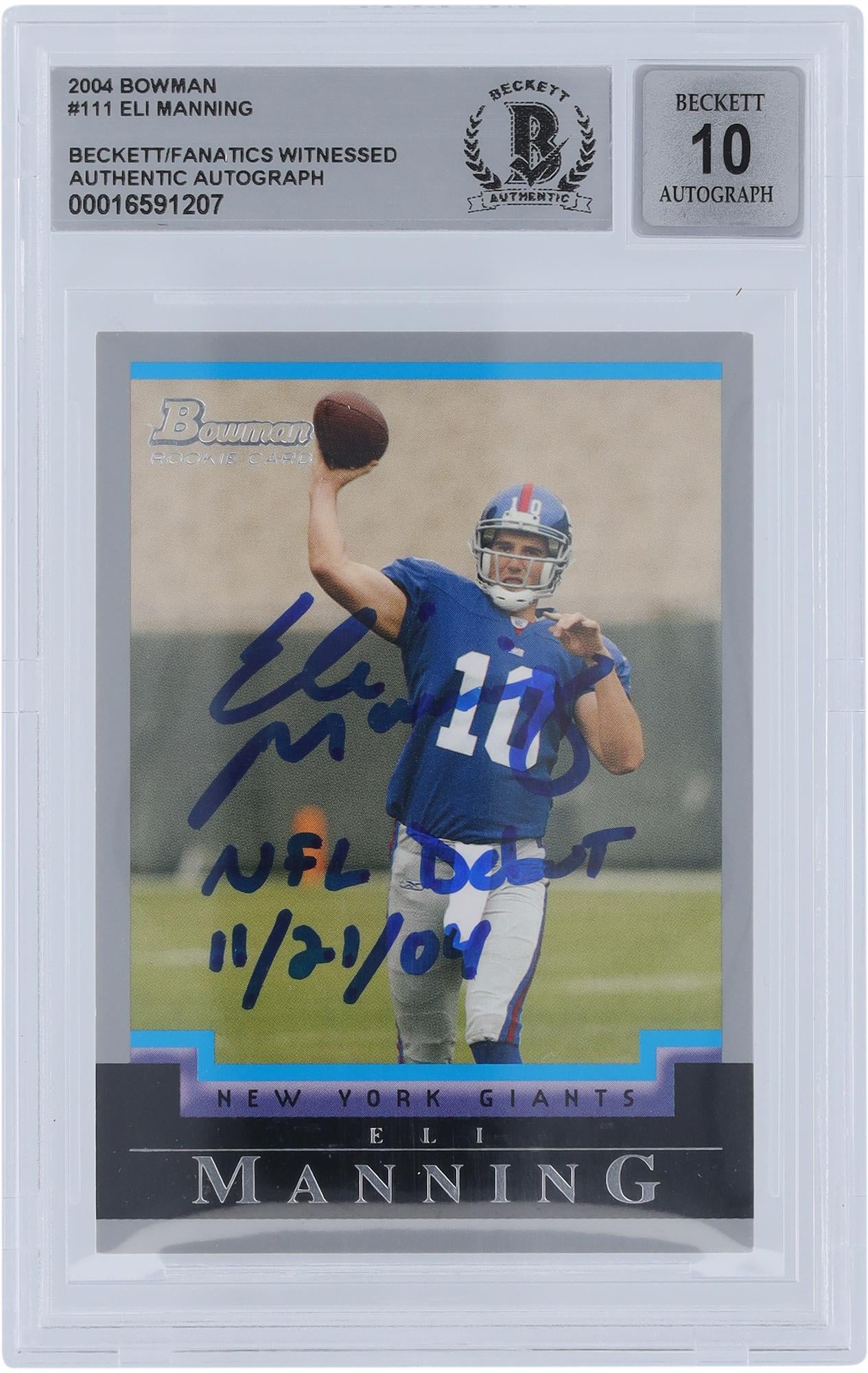 Eli Manning Fan Shop