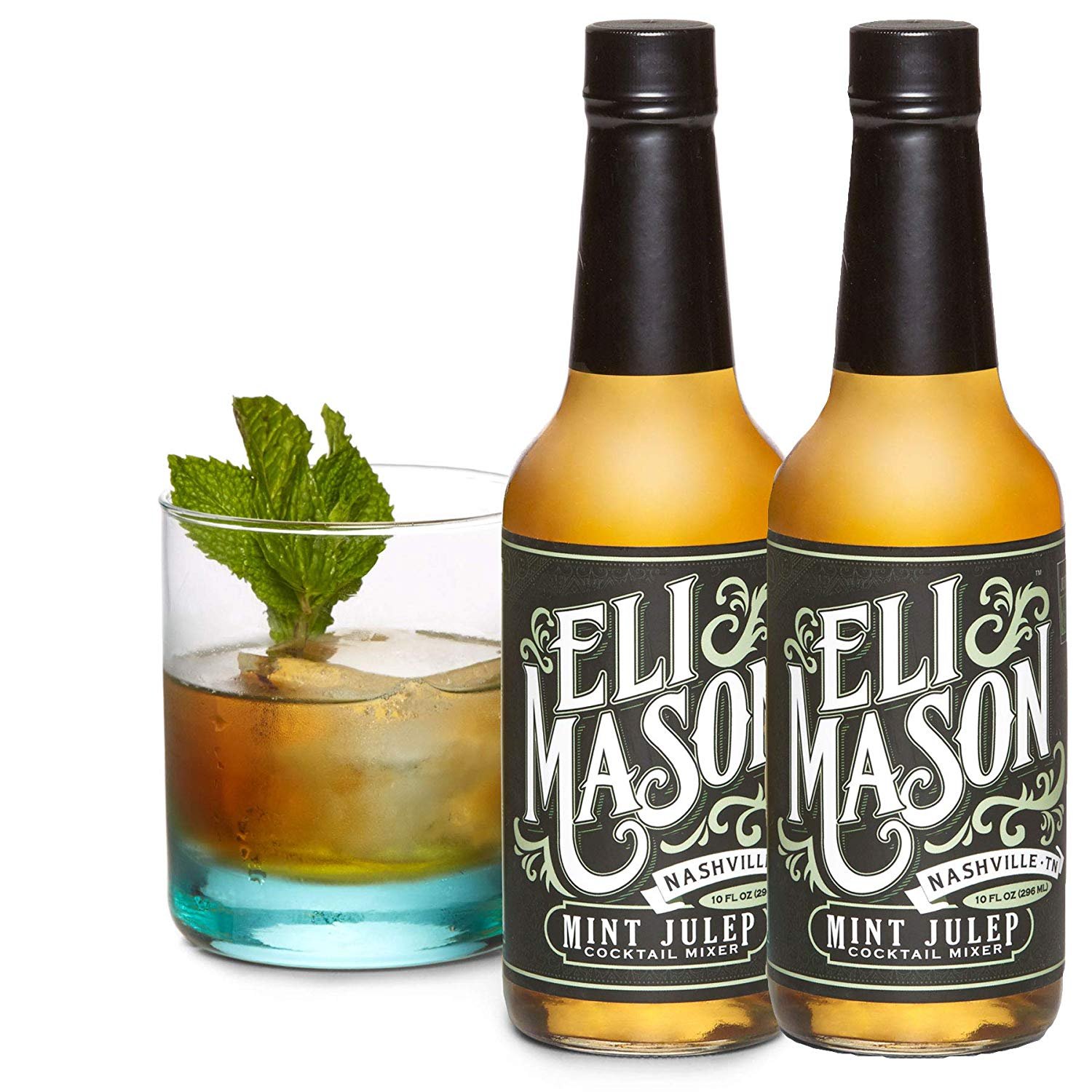 Eli Mason Mint Julep Cocktail Mixer Allnatural Mint Cocktail Syrup