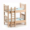 thumbnail image 1 of Eli & Mattie Amish Made Oak Bunk Beds Fully Assembled for 18 inch Dolls, 1 of 3