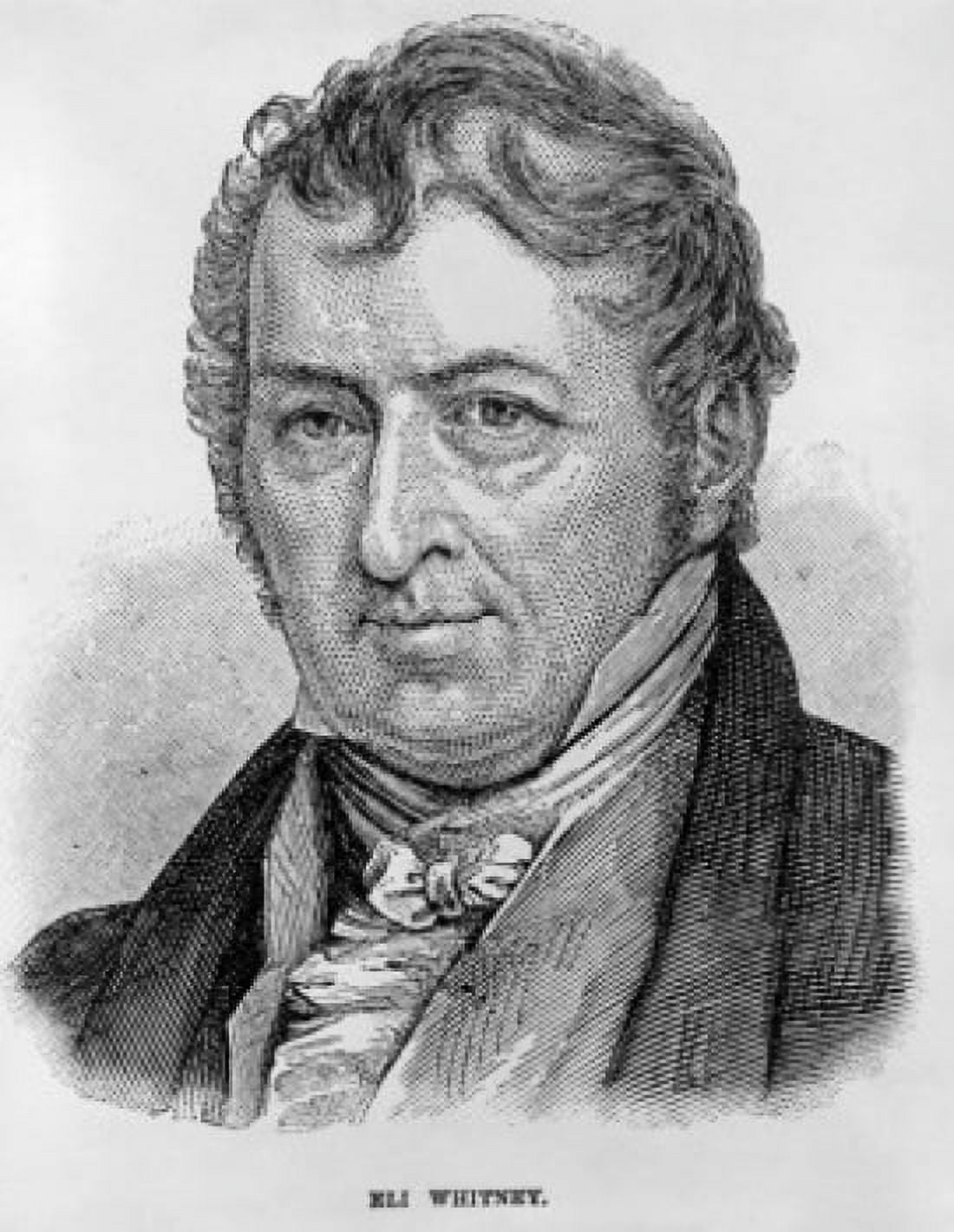 Eli Whitney (1765-1825) Inventor of the Cotton Gin Illustration Canvas Art - (24 x 36)