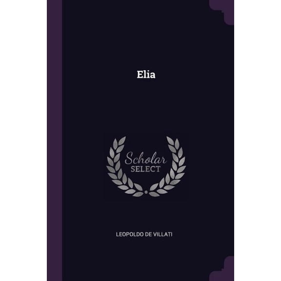 Elia (Paperback)