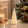 thumbnail image 1 of Eliaeconx Christmas Tree Desktop Decoration, Luminous Ceramic Ornament for Home Tabletop Holiday Decor, 1 of 7