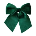 thumbnail image 1 of Eliaeconx Christmas Wreath Bow, Pre Tied Red Ribbon Bow, Large Decorative Bow for Christmas Tree, Garland, Door, Outdoor Holiday Decor, Green, 1 of 6
