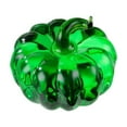 thumbnail image 1 of Eliaeconx Crystal Pumpkin Decor, Artificial Glass Fruit Figurine, Home and Office Decorative Item, Holiday Gift, Table Centerpiece, Green, 1 of 6