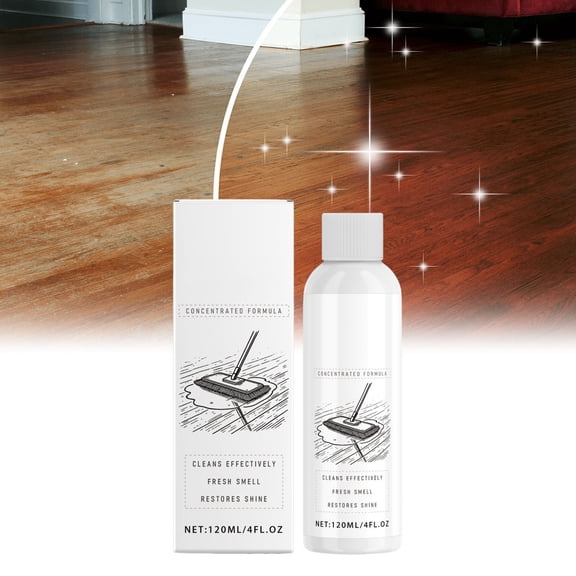 Eliaeconx Floor Cleaner Solution, Deep-Cleaning Mop Liquid, Hardwood and Tile Brightening, 4 Oz Bottle for Daily Polishing and Care