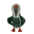 thumbnail image 1 of Eliaeconx Hooded Goose Desktop Decor, 7 Inch Magnetic Goose Figure, Mini Goose with Keychain and Outfit, Cute Tabletop Statue, for Office Desk, Home Decor, Green, 1 of 6