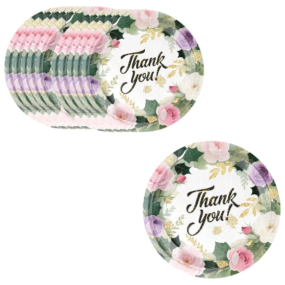 Eliaeconx Thanksgiving Tableware Set, 10 Count 9 Inch Disposable Plates for Autumn Harvest Party, for Fall Dinner BBQ Picnic, 10 Inch Plates(10Pcs)