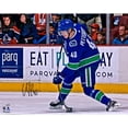 thumbnail image 1 of Elias Pettersson Vancouver Canucks Autographed 16" x 20" Blue Jersey Shooting Photograph - Fanatics Authentic Certified, 1 of 1