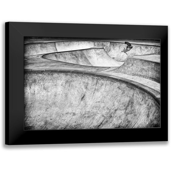 Eliash, Tomer 14x11 Black Modern Framed Museum Art Print Titled - Concrete Slider
