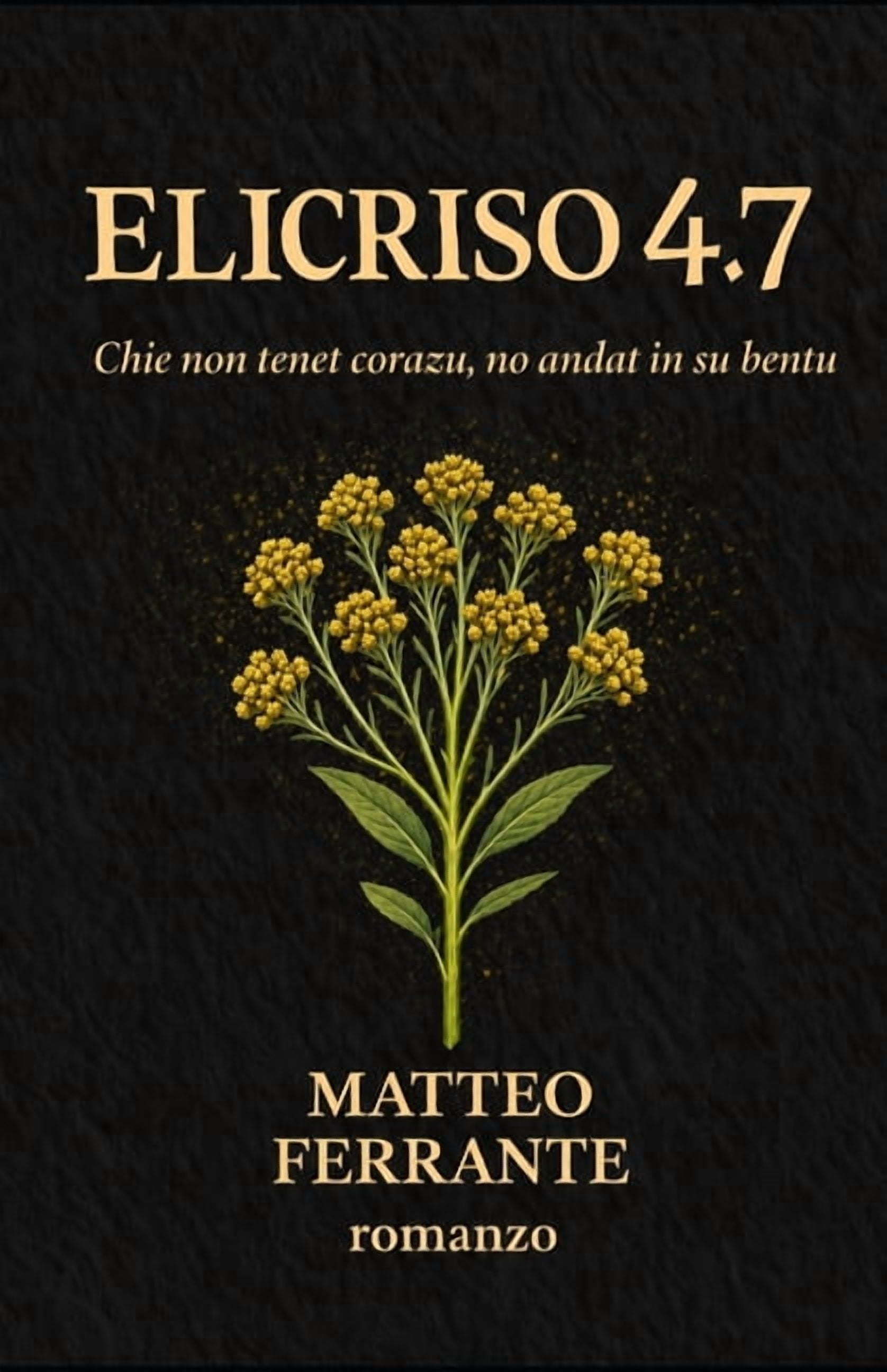 Elicriso 4.7: Chie non tenet corazu, no andat in su bentu, (Paperback)