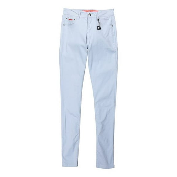 Elie Balleh Blue Cotton Stretch 5 Packet Twill Pants