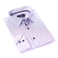 thumbnail image 1 of Elie Balleh Blue Pinstripe Premium Men Button Down Shirt, 1 of 1