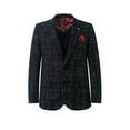 thumbnail image 1 of Elie Balleh Boy's Black Blazer Jacket Sport Coat, 1 of 1