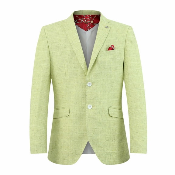 Elie Balleh Boy's Melange Blazers Sports Coat Jacket Mint - S/4
