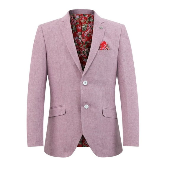 Elie Balleh Boy's Solid Blazers Sports Coat Jacket LAVENDER - S/4